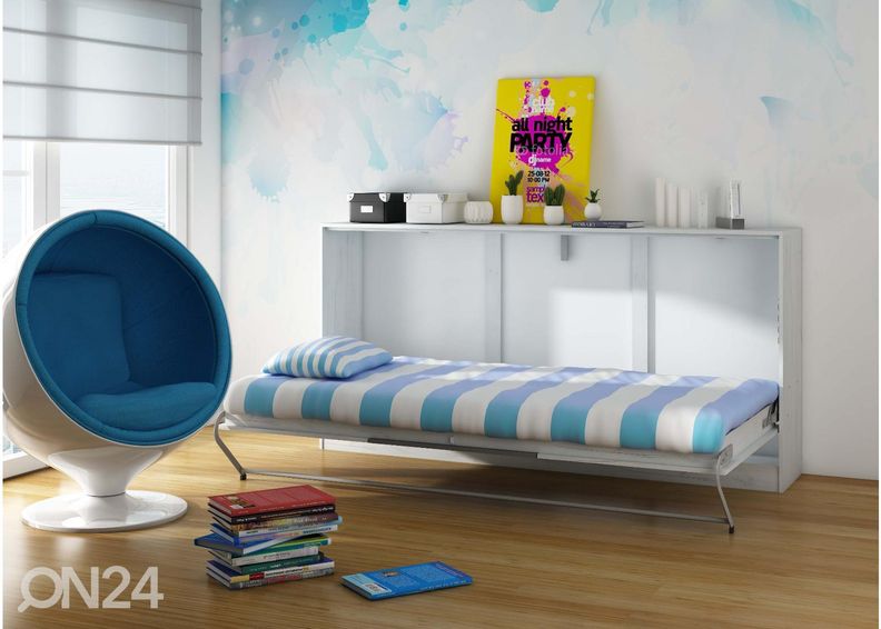 Lasten kaappisänky Mac 90x200 cm kuvasuurennos