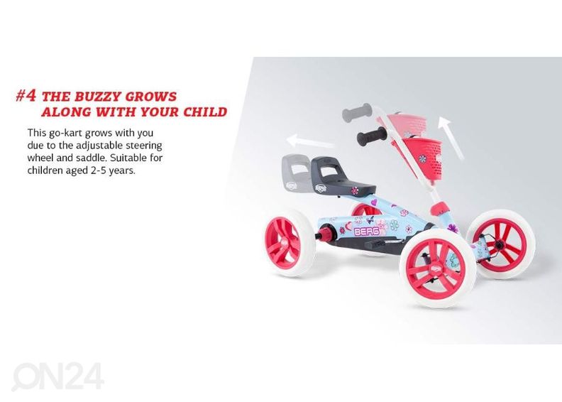 Lasten karting-auto BERG JEEP BUZZY SAHARA kuvasuurennos