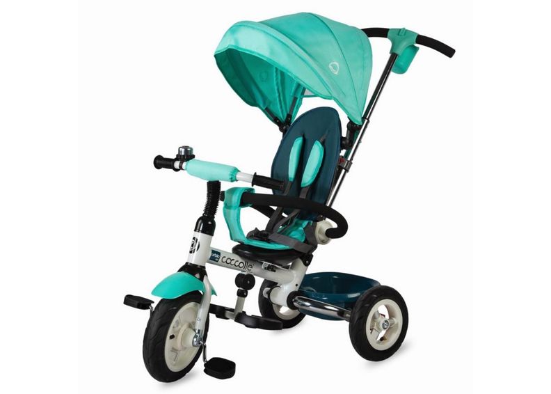 Lasten kolmipyöräinen polkupyörä Tow Bar Coccolle Urbio Air kuvasuurennos