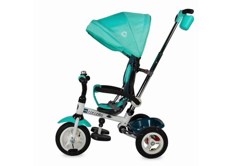 Lasten kolmipyöräinen polkupyörä Tow Bar Coccolle Urbio Air kuvasuurennos