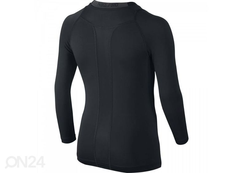 Lasten kompressiopaita Nike Pro Cool HBR Compression Long Sleeve Top Junior 726460-010 kuvasuurennos