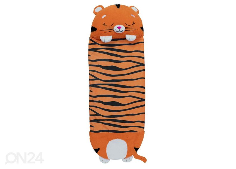 Lasten leikkityyny/ makuupussi HAPPY NAPPERS Tiikeri 137 cm kuvasuurennos