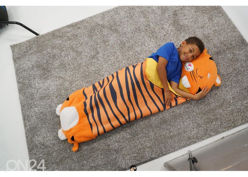 Lasten leikkityyny/ makuupussi HAPPY NAPPERS Tiikeri 137 cm kuvasuurennos