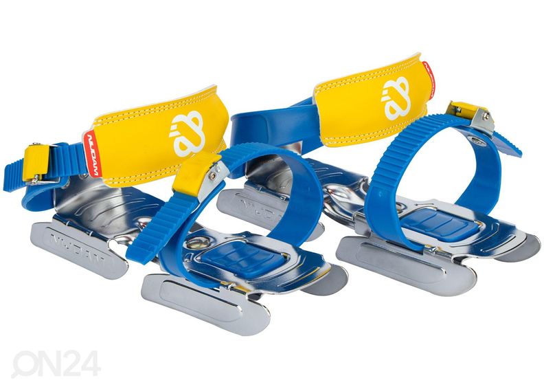 Lasten luistimet talvisaappaisiin Nijdam Blue HmmBob kuvasuurennos