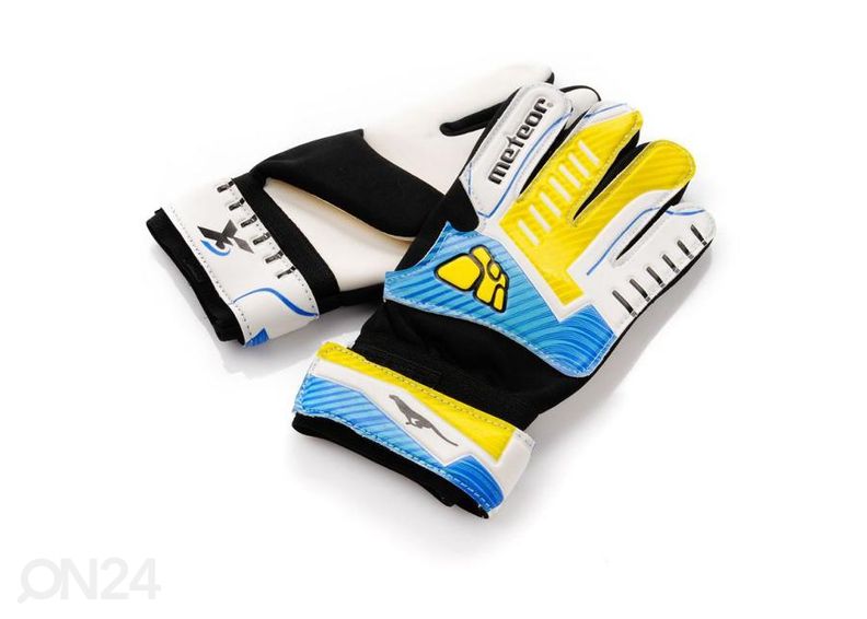 Lasten maalivahdin hanskat Meteor X-3 Junior 03321 kuvasuurennos