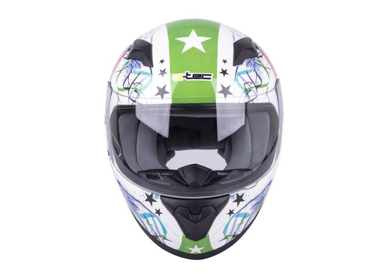 Lasten moottoripyöräkypärä W-TEC kuvasuurennos