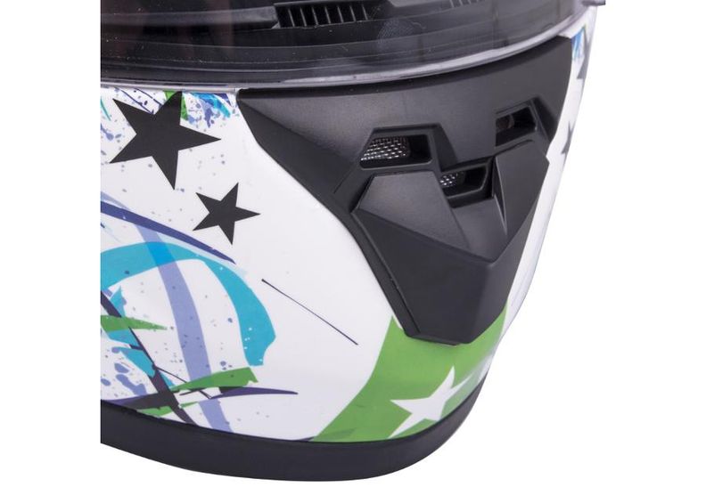 Lasten moottoripyöräkypärä W-TEC kuvasuurennos