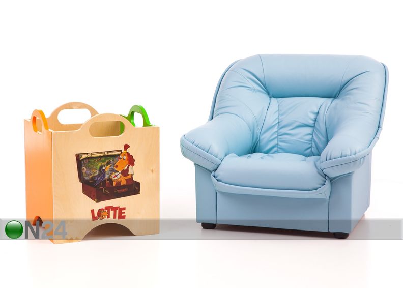 Lasten nojatuoli Mini Spencer + lelulaatikko Lotte kuvasuurennos