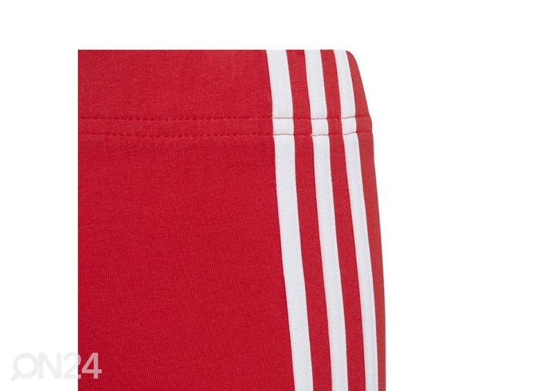 Lasten pitkät leggingsit Adidas Essentials 3 Stripes kuvasuurennos