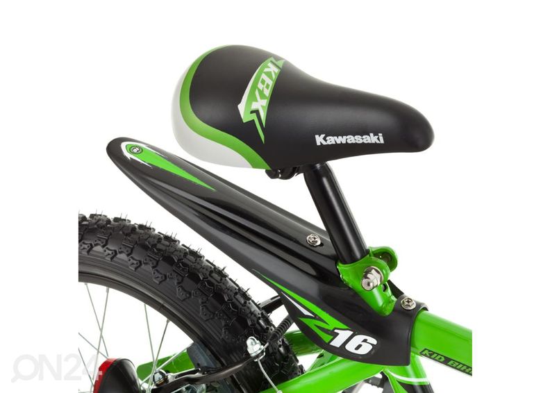 Lasten poikupyörä Kawasaki Juroku 16 tuumaa kuvasuurennos