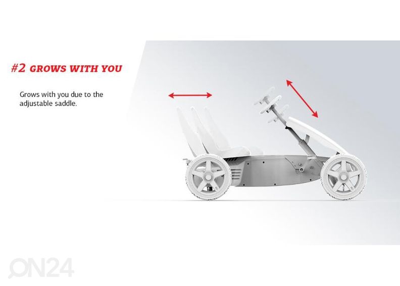 Lasten polkuauto Go-kart BERG Rally Force kuvasuurennos