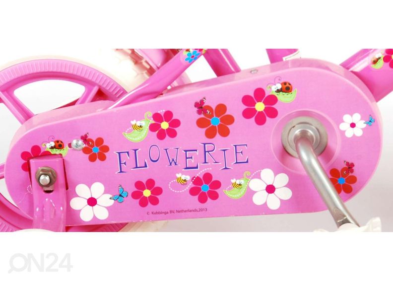 Lasten polkupyörä 10" Volare Flowerie kuvasuurennos