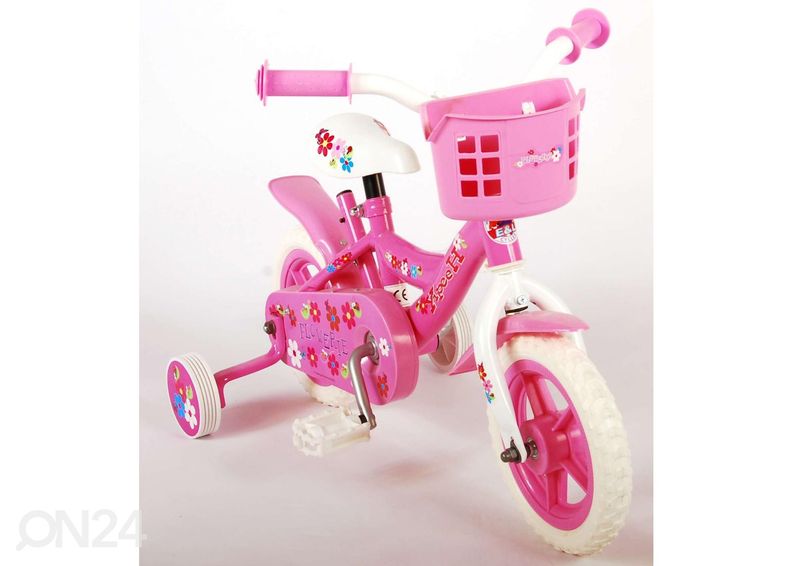 Lasten polkupyörä 10" Volare Flowerie kuvasuurennos