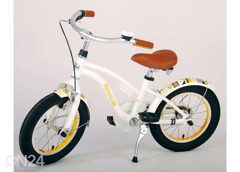Lasten polkupyörä 14" Volare Miracle Cruiser valkoinen kuvasuurennos