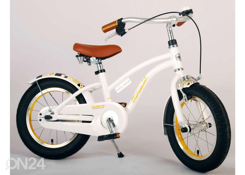 Lasten polkupyörä 14" Volare Miracle Cruiser valkoinen kuvasuurennos