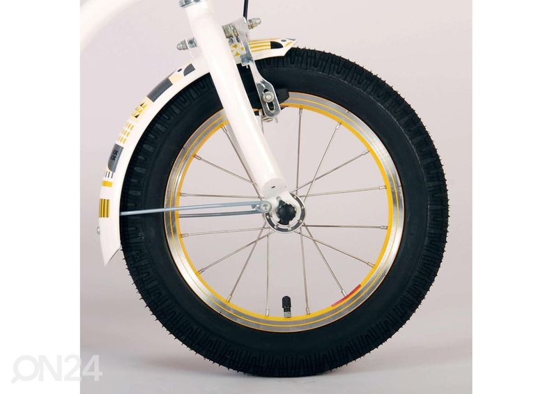 Lasten polkupyörä 14" Volare Miracle Cruiser valkoinen kuvasuurennos