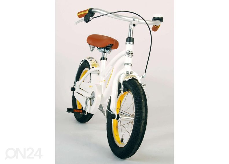 Lasten polkupyörä 14" Volare Miracle Cruiser valkoinen kuvasuurennos