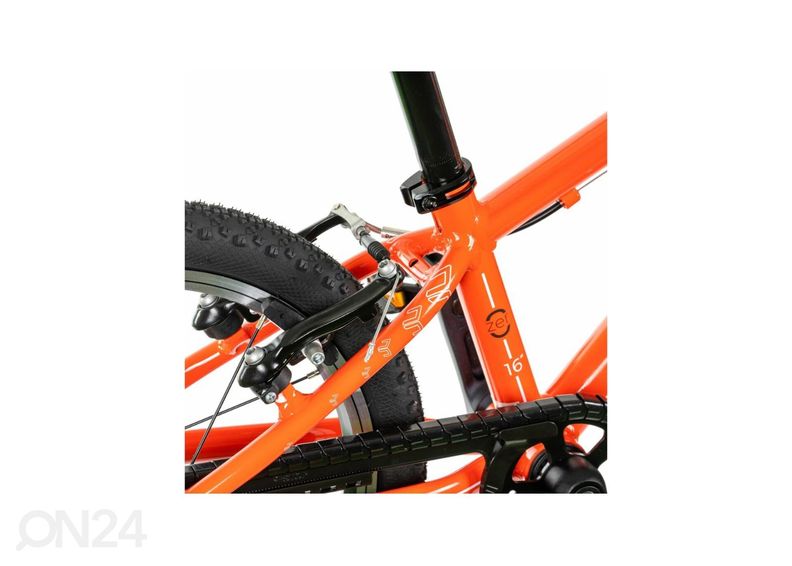 Lasten polkupyörä 16 tuumaa Beany Zero punainen kuvasuurennos