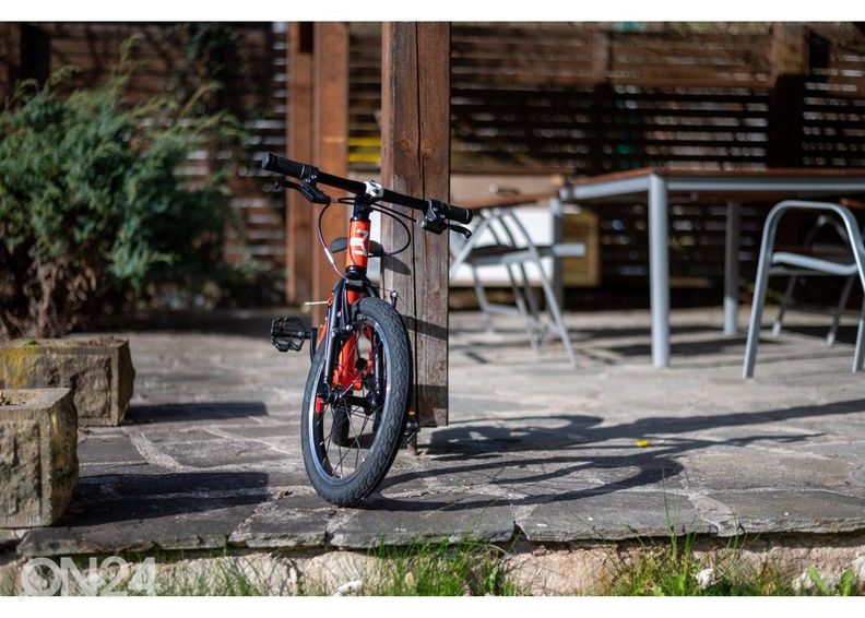 Lasten polkupyörä 16 tuumaa Beany Zero punainen kuvasuurennos