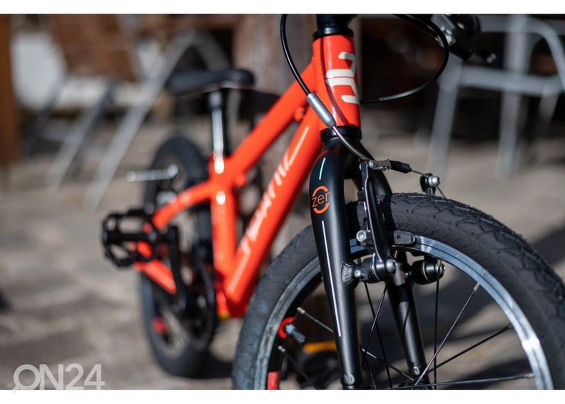 Lasten polkupyörä 16 tuumaa Beany Zero punainen kuvasuurennos