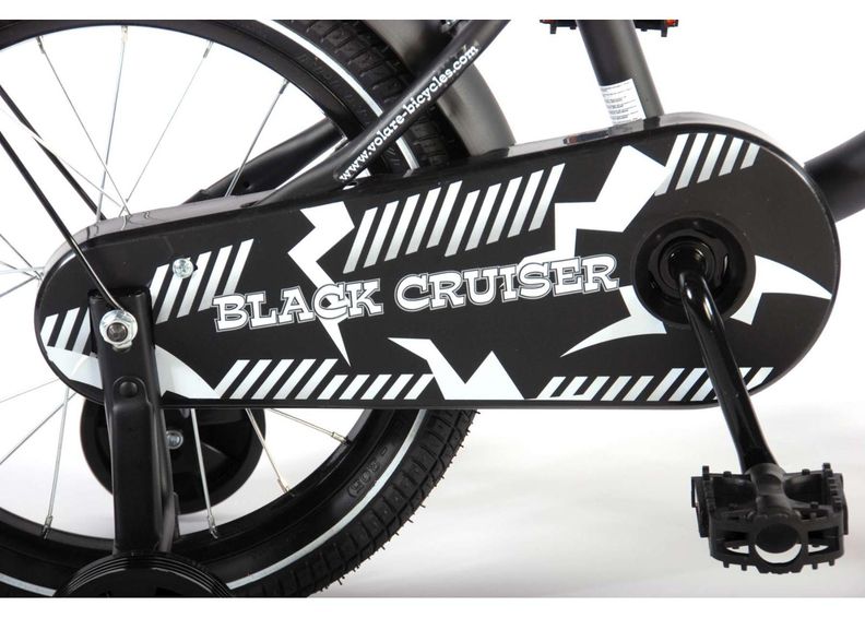 Lasten polkupyörä Black Cruiser 16" Volare kuvasuurennos