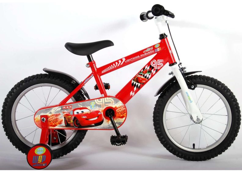Lasten polkupyörä Disney Cars 16 tuumaa Volare kuvasuurennos