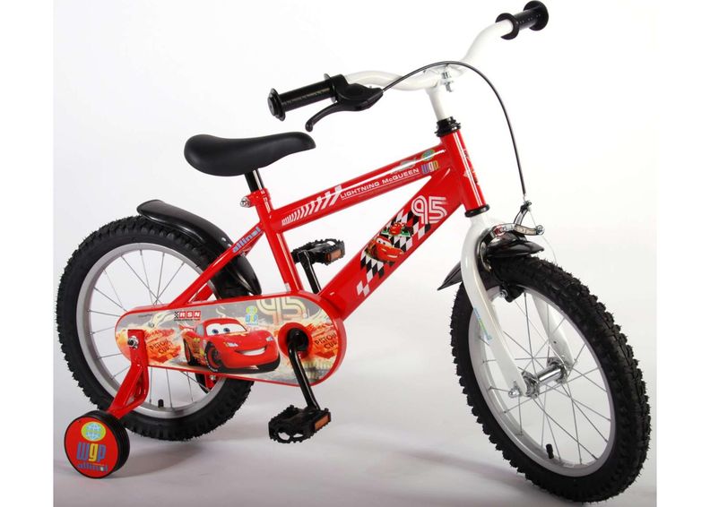 Lasten polkupyörä Disney Cars 16 tuumaa Volare kuvasuurennos