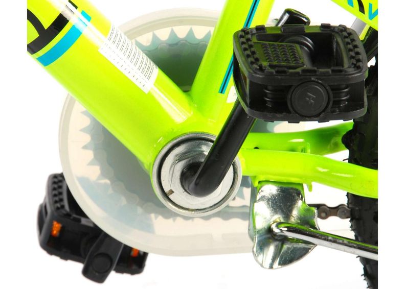 Lasten polkupyörä Electric Green 16 Volare kuvasuurennos