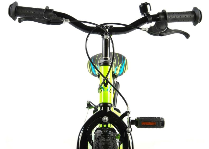 Lasten polkupyörä Electric Green 16 Volare kuvasuurennos