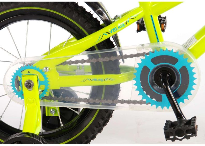 Lasten polkupyörä Electric roheline 14 tuumaa Volare kuvasuurennos
