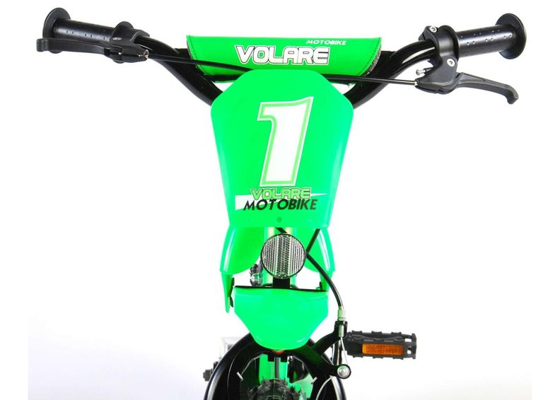 Lasten polkupyörä Motobike Green 12" Volare kuvasuurennos
