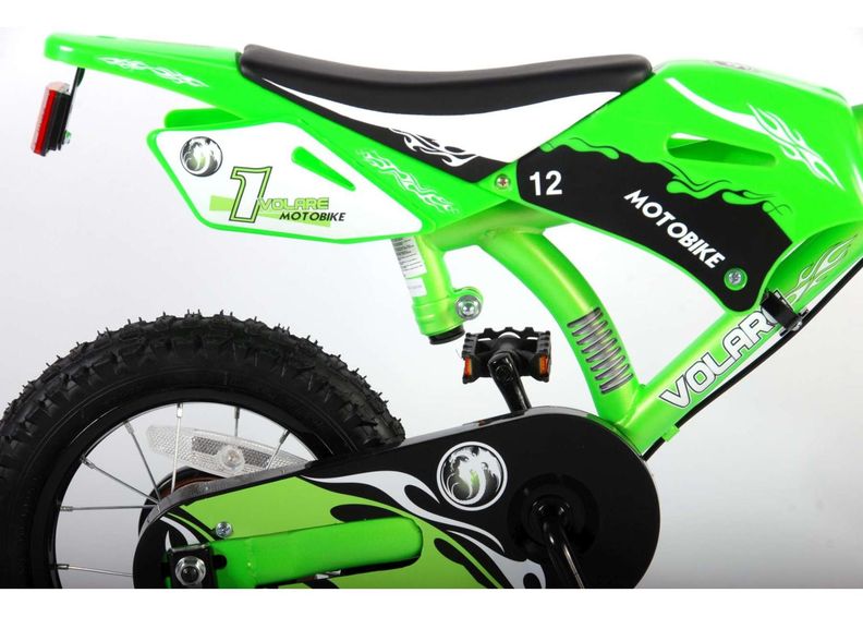Lasten polkupyörä Motorbike 12 tuumaa Volare kuvasuurennos