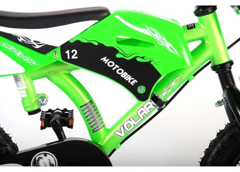 Lasten polkupyörä Motorbike 12 tuumaa Volare kuvasuurennos