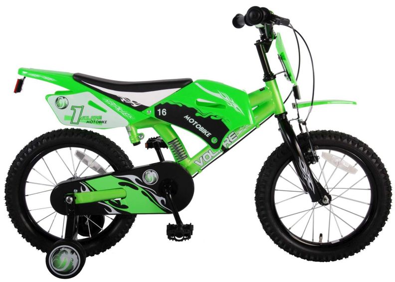 Lasten polkupyörä Motorbike 16 tuumaa Volare kuvasuurennos