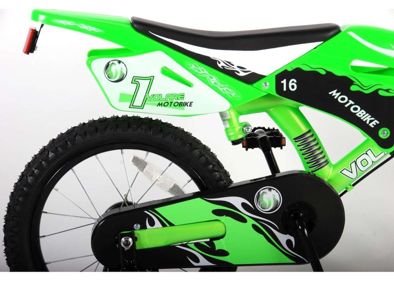 Lasten polkupyörä Motorbike 16 tuumaa Volare kuvasuurennos