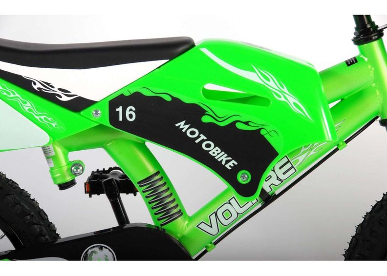 Lasten polkupyörä Motorbike 16 tuumaa Volare kuvasuurennos