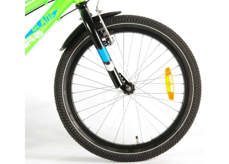 Lasten polkupyörä Volare Blade vihreä 20" kuvasuurennos