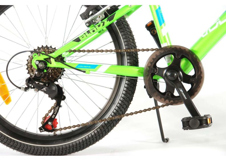 Lasten polkupyörä Volare Blade vihreä 20" kuvasuurennos