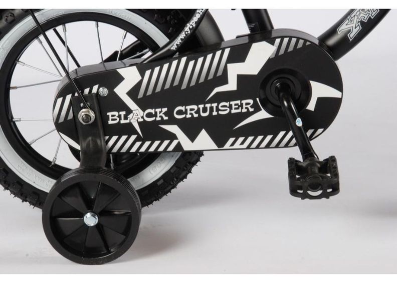 Lasten polkupyörä Yipeeh musta Cruiser 12" Volare kuvasuurennos