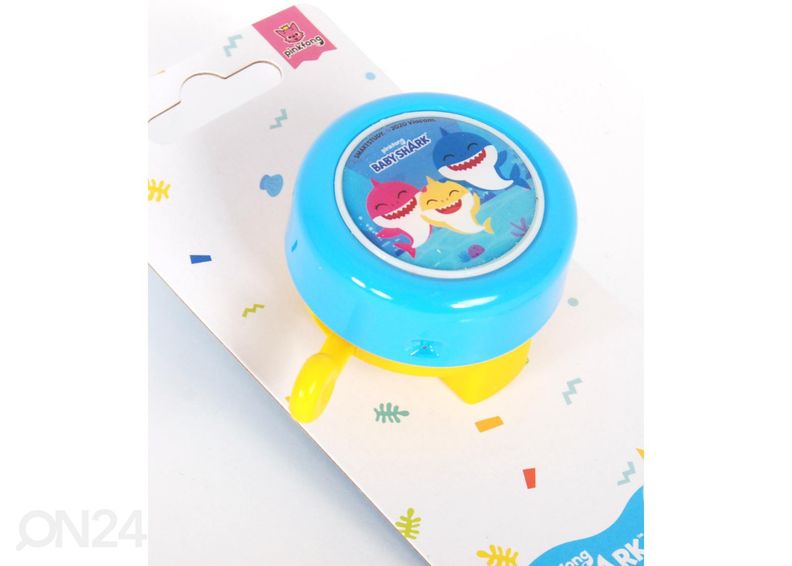 Lasten polkupyörän soittokello Baby Shark kuvasuurennos