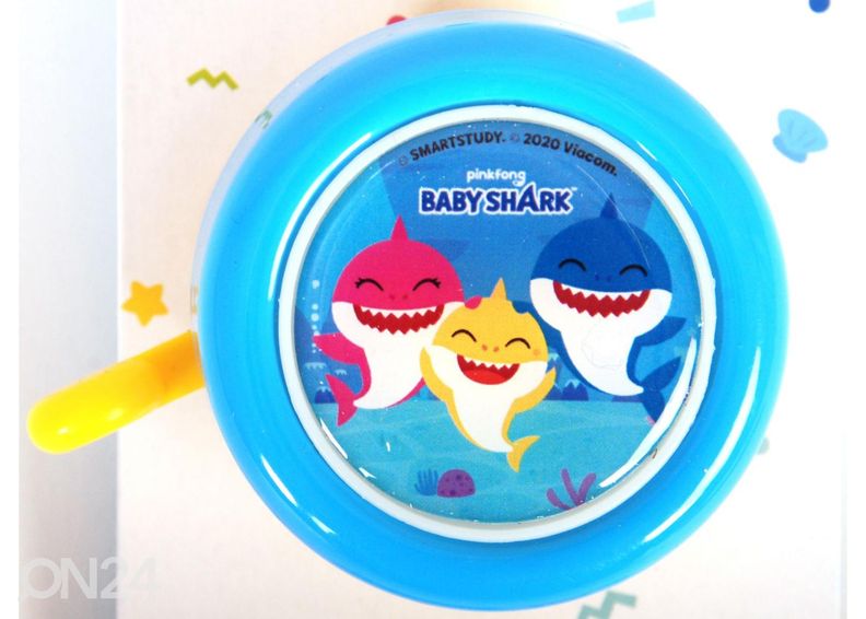 Lasten polkupyörän soittokello Baby Shark kuvasuurennos