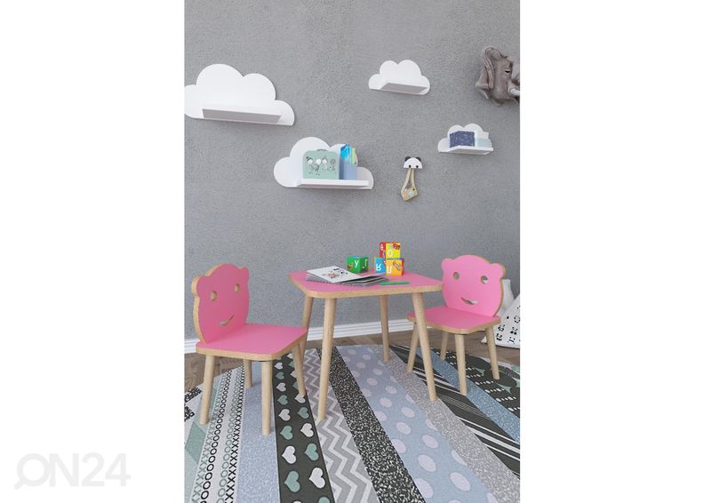 Lasten pöytäsetti Lilula kuvasuurennos