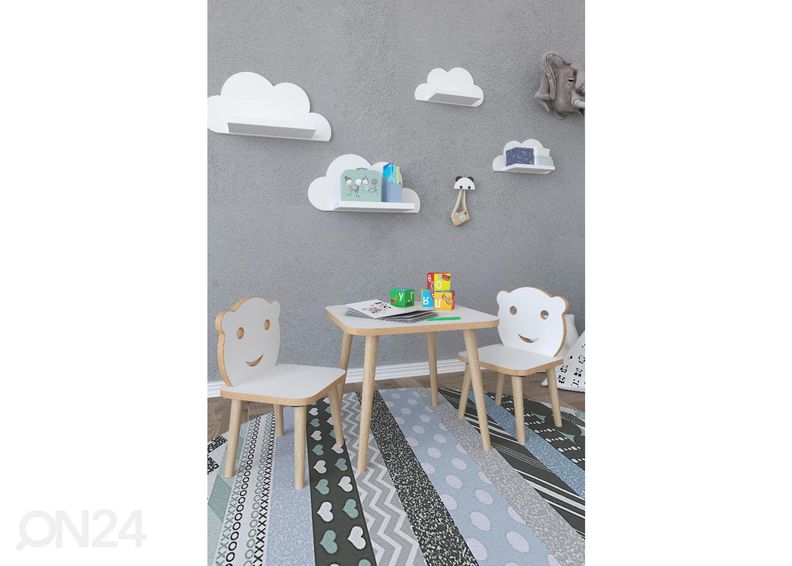 Lasten pöytäsetti Lilula kuvasuurennos