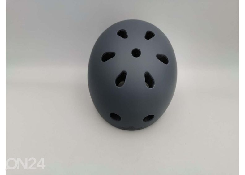 Lasten pyöräilykypärä harmaa 51-55 cm kuvasuurennos