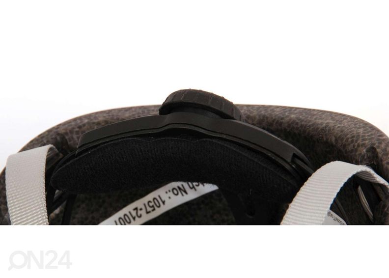 Lasten pyöräilykypärä harmaa 51-55 cm kuvasuurennos