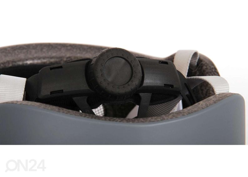 Lasten pyöräilykypärä harmaa 51-55 cm kuvasuurennos