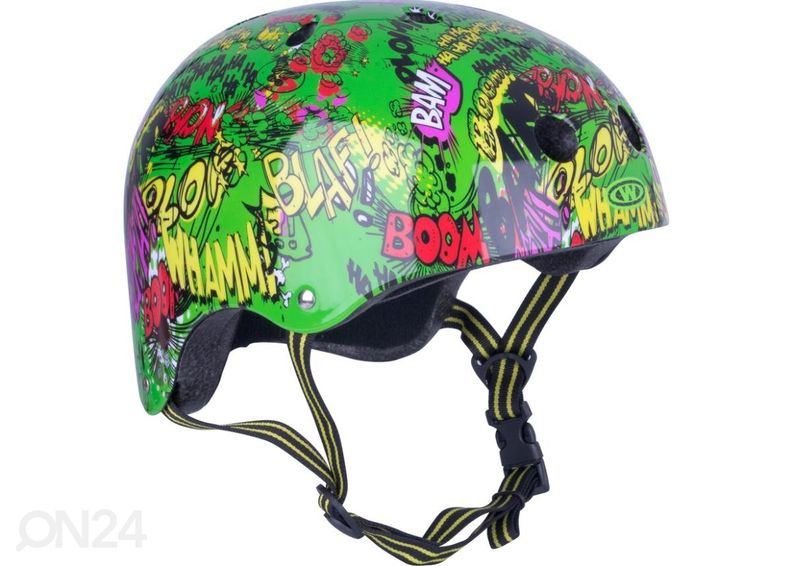 Lasten pyöräilykypärä Komik WORKER kuvasuurennos