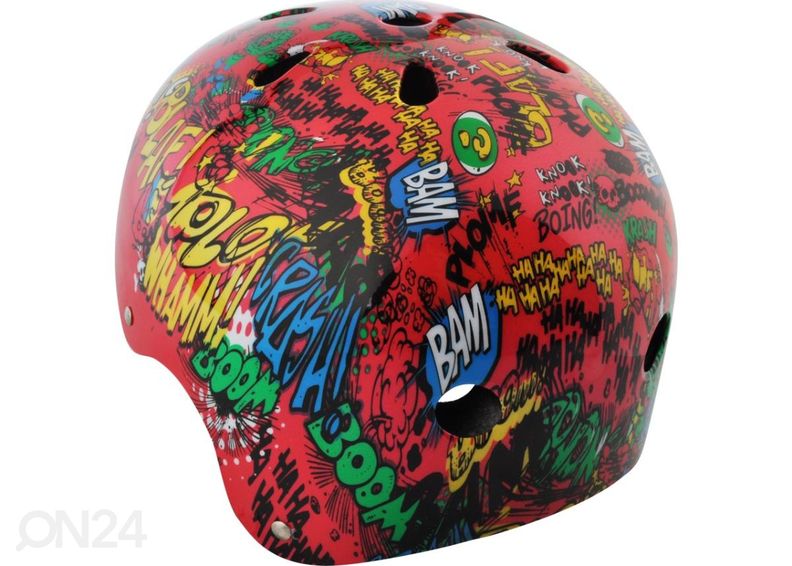 Lasten pyöräilykypärä Komik WORKER kuvasuurennos