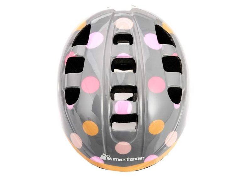 Lasten pyöräilykypärä Meteor dots MA-2 Junior 23954 kuvasuurennos