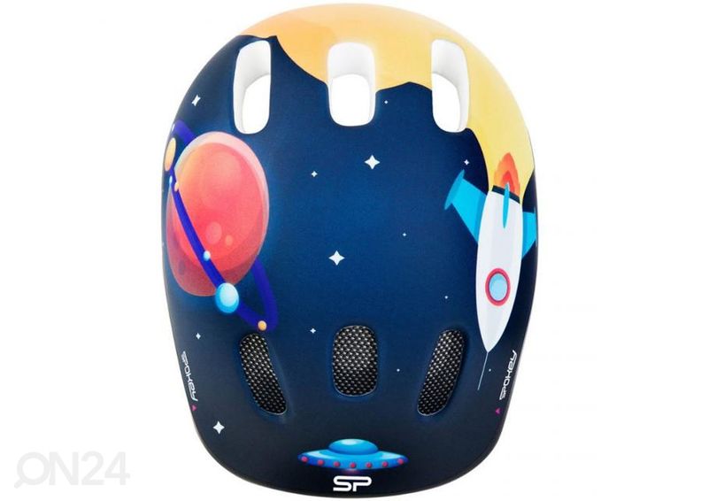 Lasten pyöräilykypärä Spokey Space kuvasuurennos